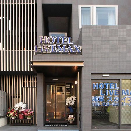 Hotel Livemax Asakusa Sky Front Tokyo prefektur Exteriör bild