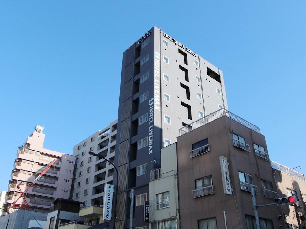 Hotel Livemax Asakusa Sky Front Tokyo prefektur Exteriör bild